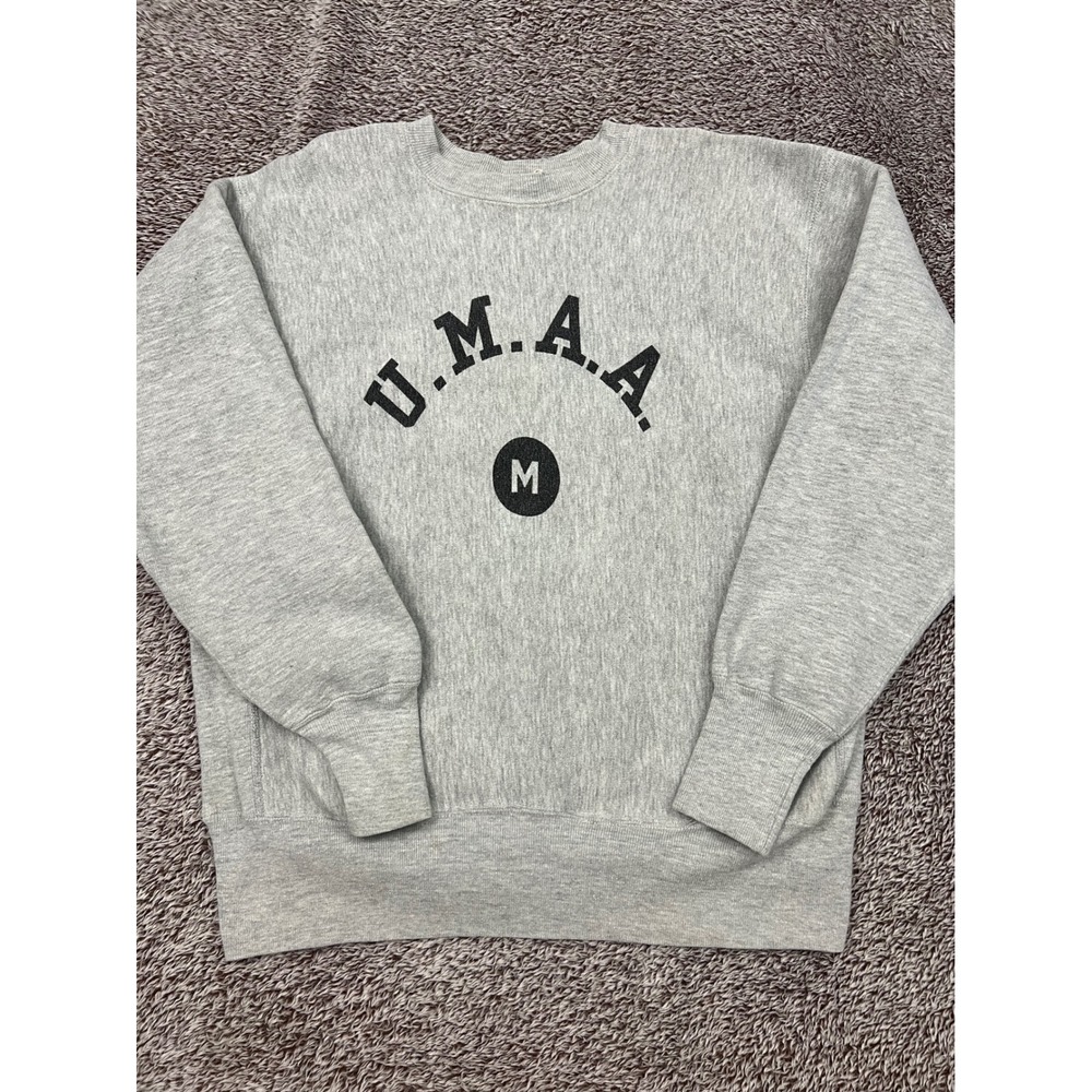 70s Champion Reverse Weave UMAA Ole Miss Sweatshirt M USA Vintage Gray
